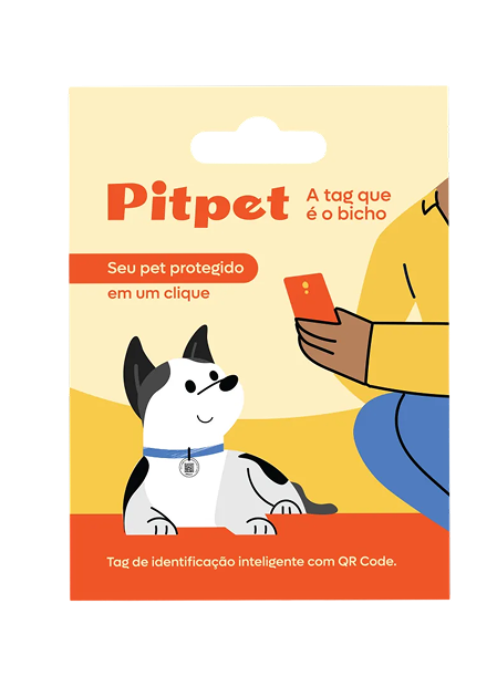 Embalagem da Tag Pitpet